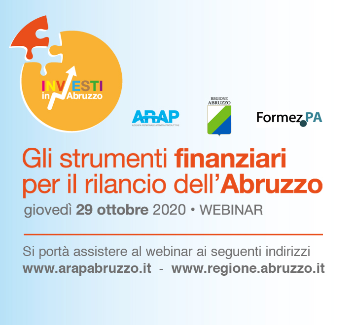 webinar ARAP - Regione Abruzzo